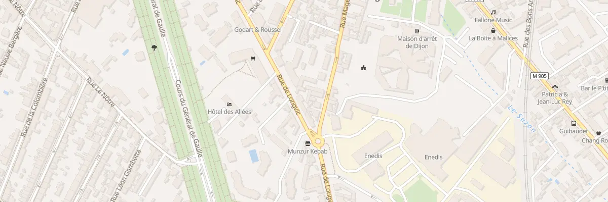 Plan du 59 Rue de Longvic à Dijon