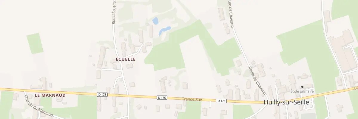 Plan du 1115 Rue Grande Rue à Huilly-sur-Seille