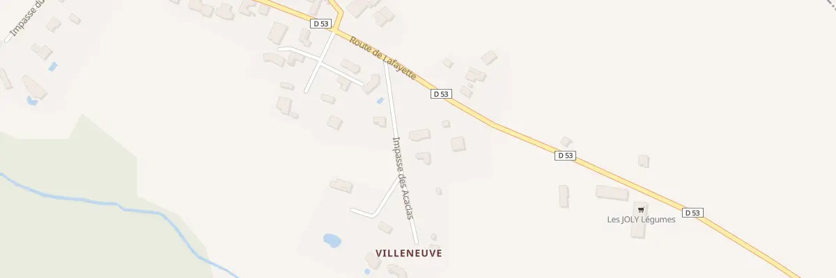 Plan du 103 Imp des Acacias à Valencin