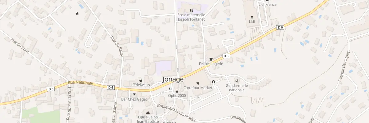 Plan du 73B Rue Nationale à Jonage