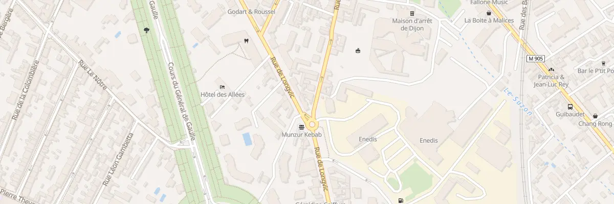 Plan du 63 Rue de Longvic à Dijon