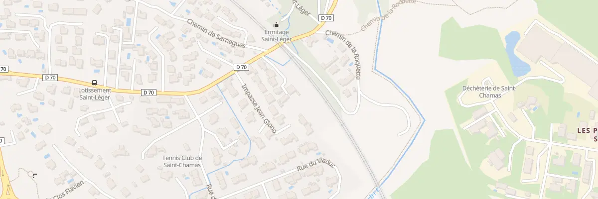 Plan du 797E Av Adam de Craponne à Saint-Chamas