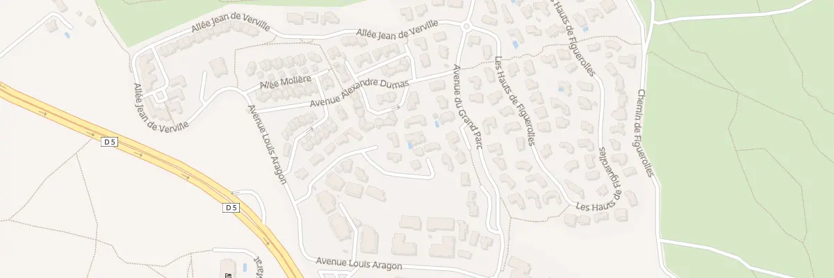 Plan du 11B Av du Grand Parc à Martigues