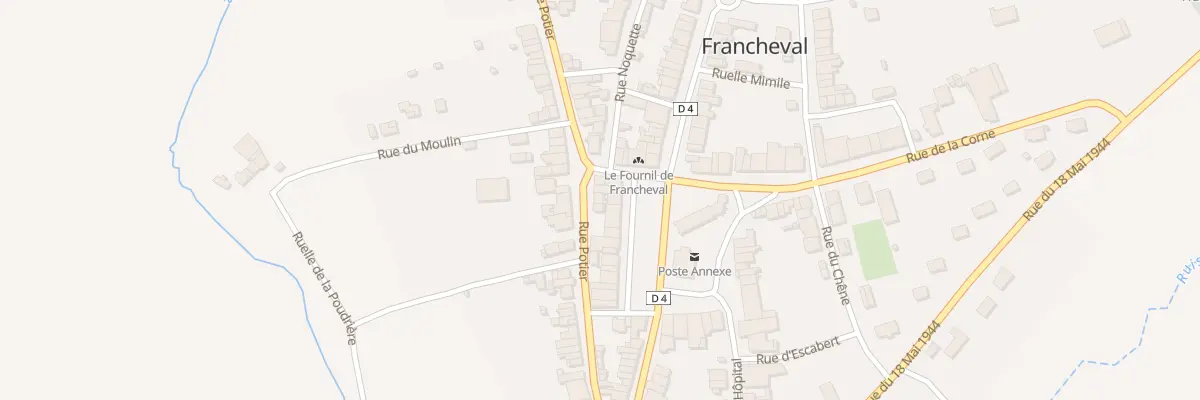 Plan du 29 Pl de la Mairie à Francheval