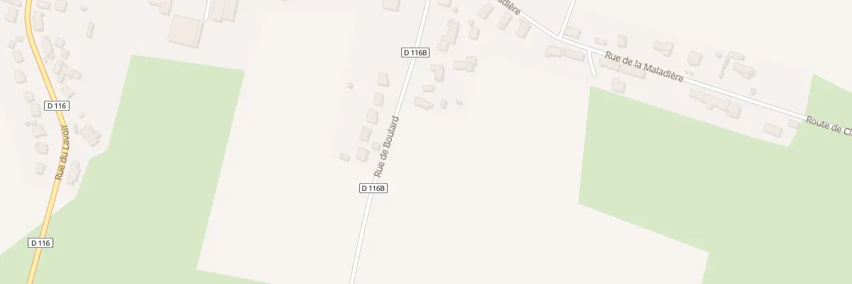 Plan du 17 Rue de Boulard à Villebichot