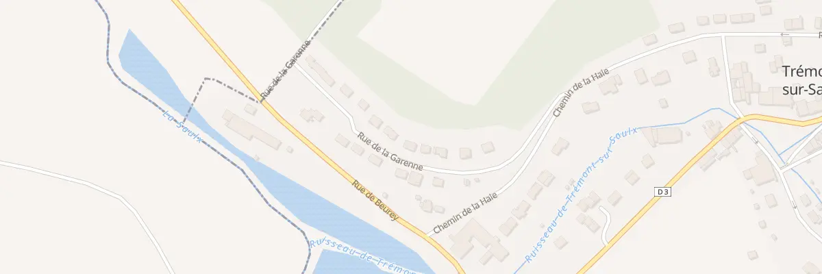 Plan du 12 Rue de la Garenne à Trémont-sur-Saulx