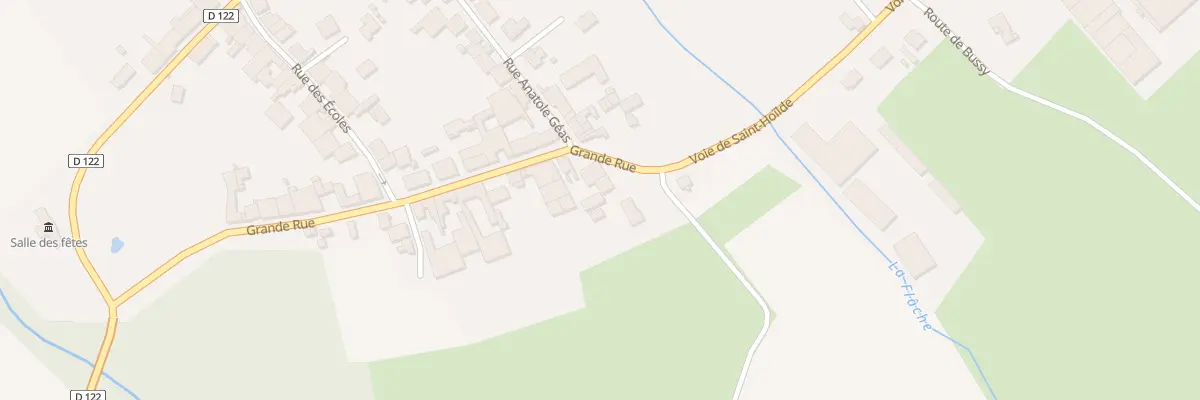 Plan du 20 Gr Grande Rue à Neuville-sur-Ornain