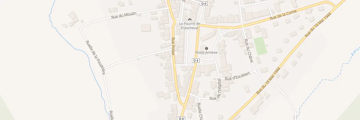 Plan du 9 Pl de la Mairie à Francheval