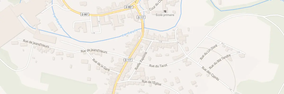 Plan du 5 Rue Marechal Oudinot à L’Isle-en-Rigault