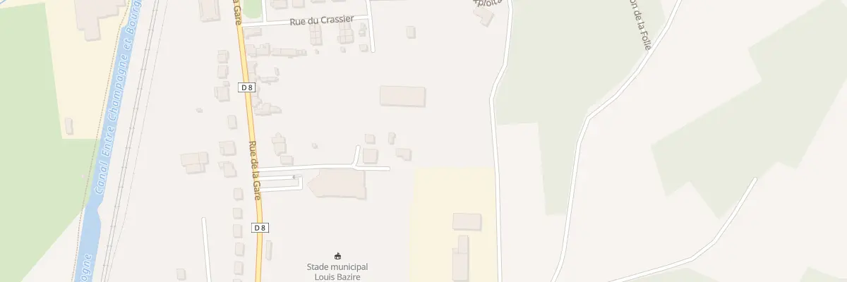 Plan du 1 Rue de la Varenne d’En Haut à Eurville-Bienville