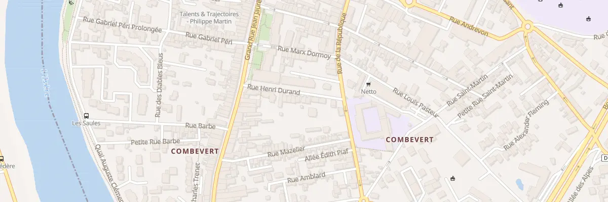 Plan du 18 Rue Henri Durand à Bourg-de-Péage