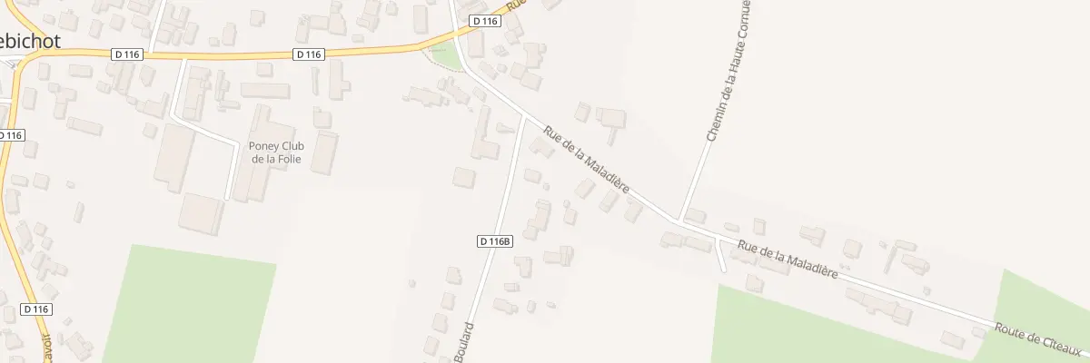 Plan du 3 Rue de Boulard à Villebichot