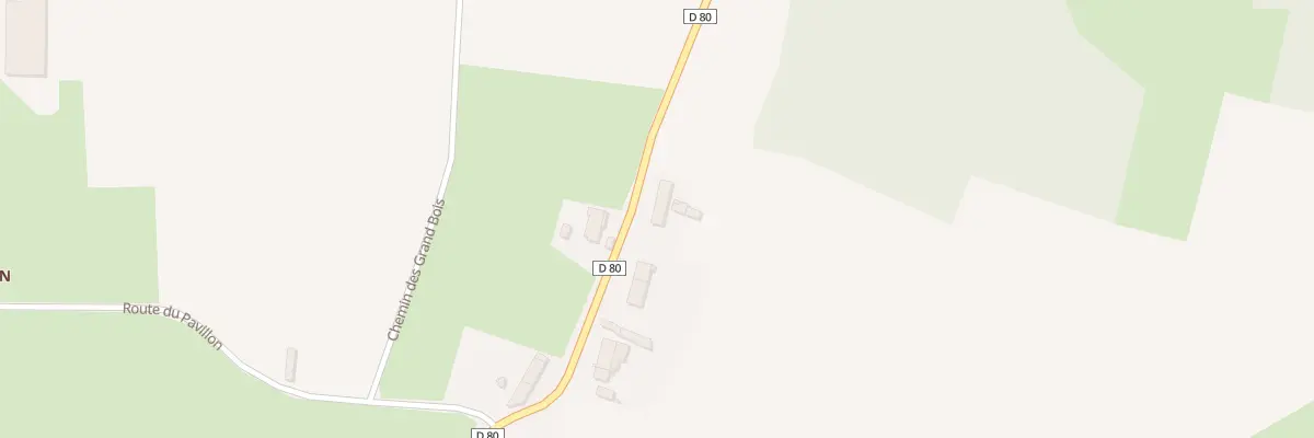 Plan du 974 Rte de Saint-jean à Béréziat