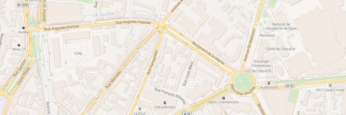 Plan du 29 Rue Louis Blanc à Diénay