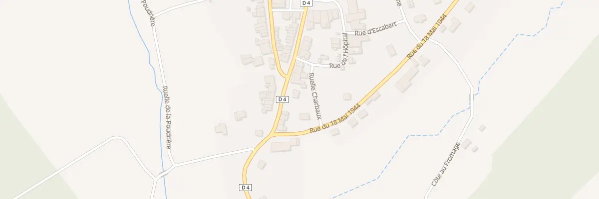Plan du 8 Rue de l’Enfer à Francheval