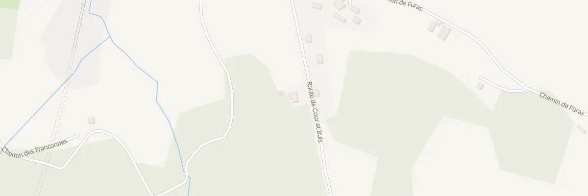 Plan du 1340 Rte de Cour et Buis à Meyssiez