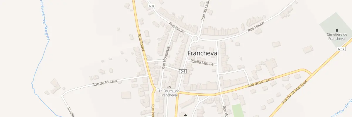 Plan du 5077 Gr Grande Rue à Francheval