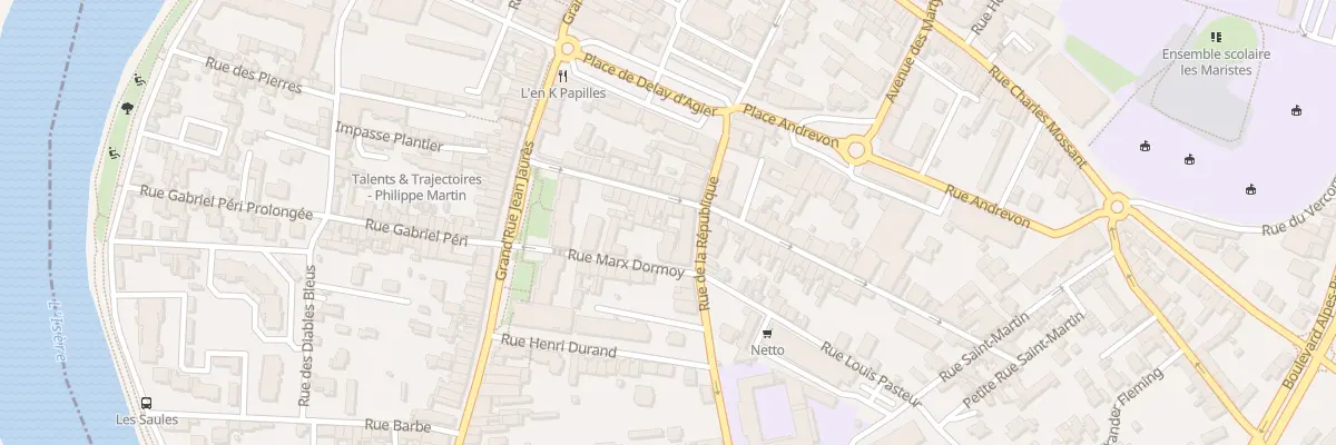 Plan du 36 Rue d’Estienne d’Orves à Bourg-de-Péage