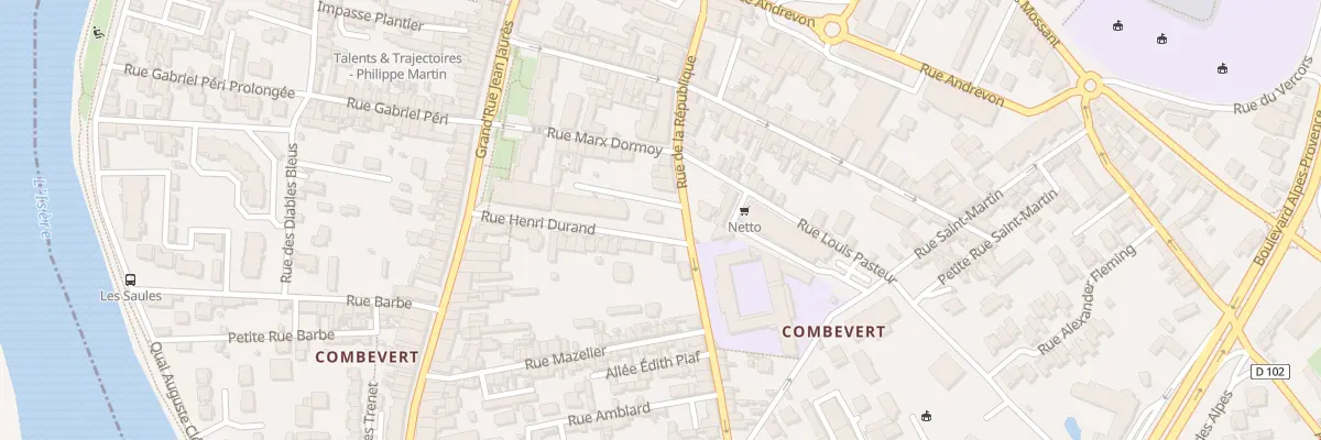 Plan du 46 Rue de la République à Bourg-de-Péage