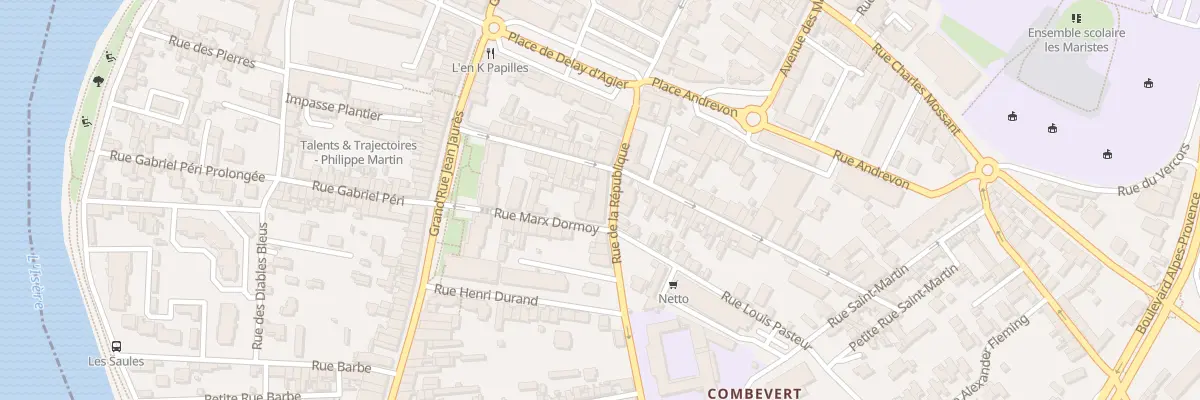 Plan du 36 Rue de la République à Bourg-de-Péage
