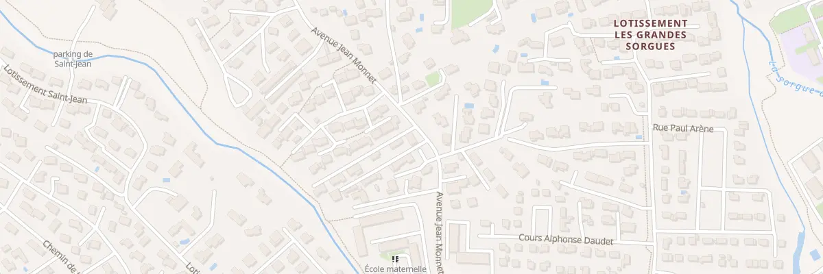 Plan du 265 Av Jean Monnet à L’Isle-sur-la-Sorgue