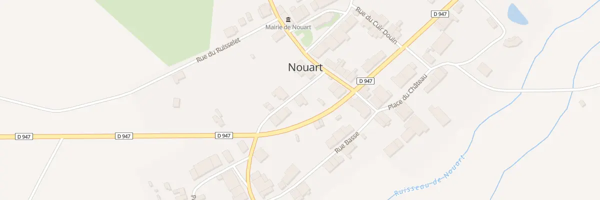 Plan du 43 Rue de la Chise à Nouart