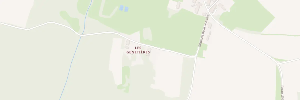 Plan du 5057 Les Genetieres à La Frette