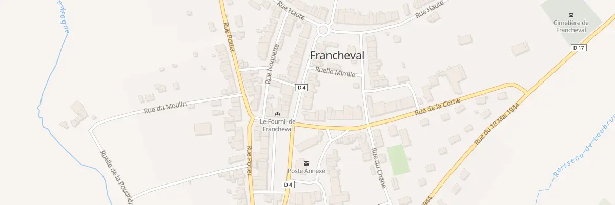 Plan du 4B Rue Arthur Habary à Francheval