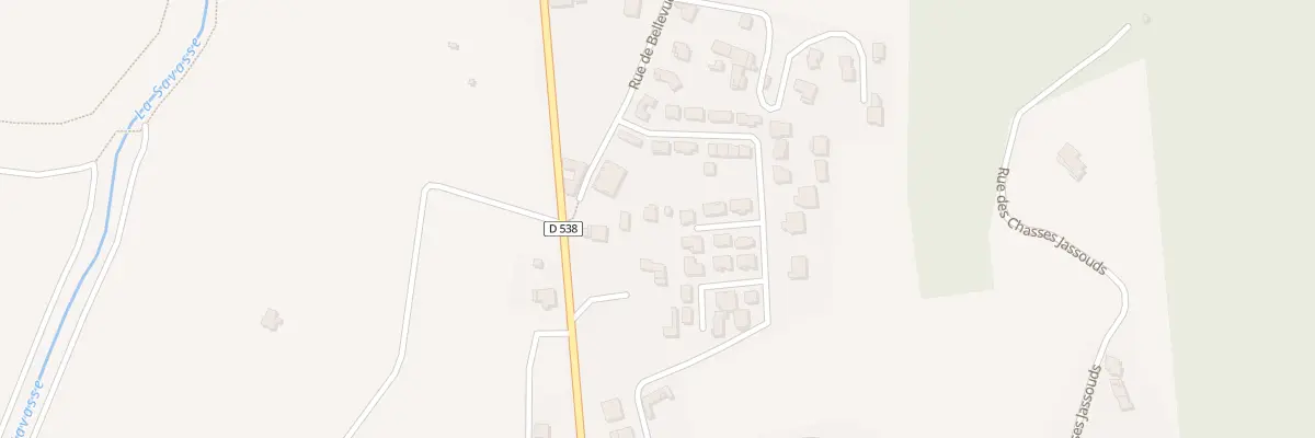 Plan du 270 Rue de Bellevue à Peyrins