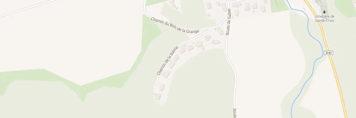 Plan du 5188 La Balme à Sainte-Croix