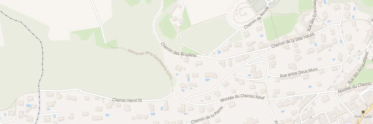 Plan du 1025 Mte du Chemin Neuf à Montluel