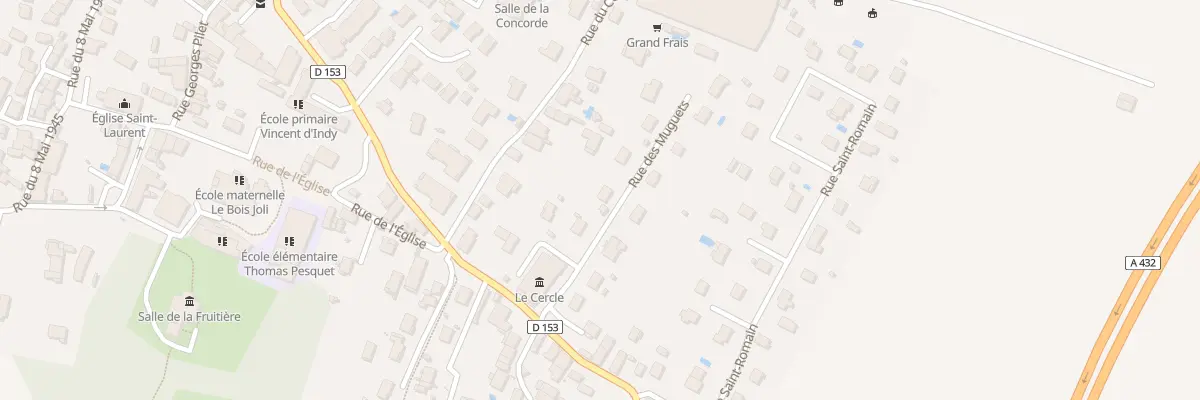 Plan du 5 Rue des Muguets à Saint-Laurent-de-Mure