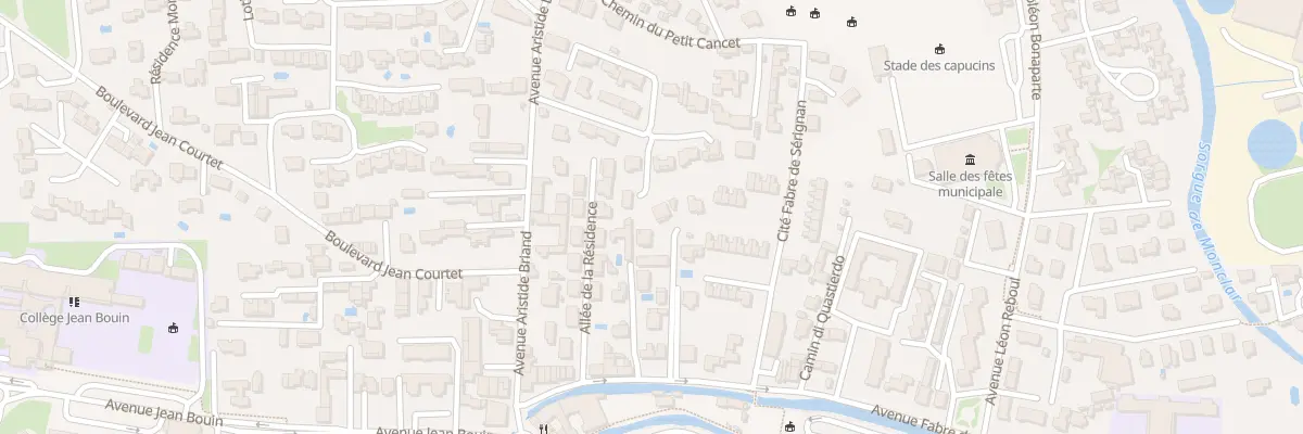 Plan du 131C Av Fabre de Sérignan à L’Isle-sur-la-Sorgue