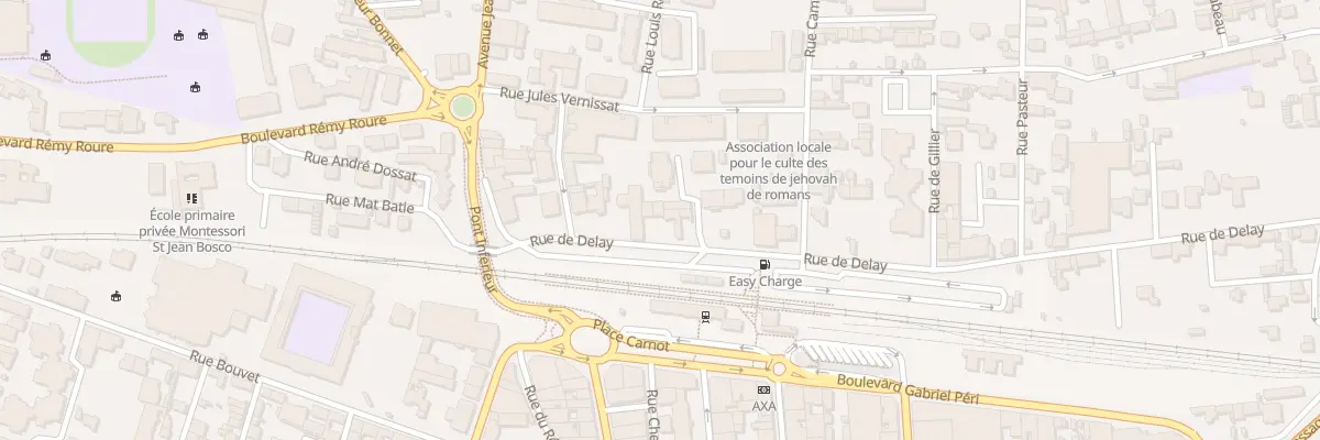 Plan du 44 Rue de Delay à Romans-sur-Isère