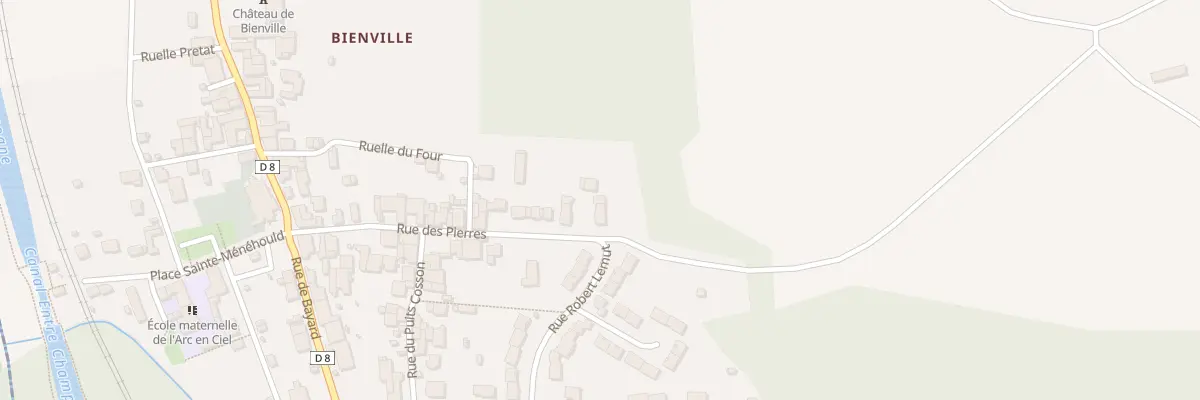 Plan du 32 Rue des Pierres à Eurville-Bienville