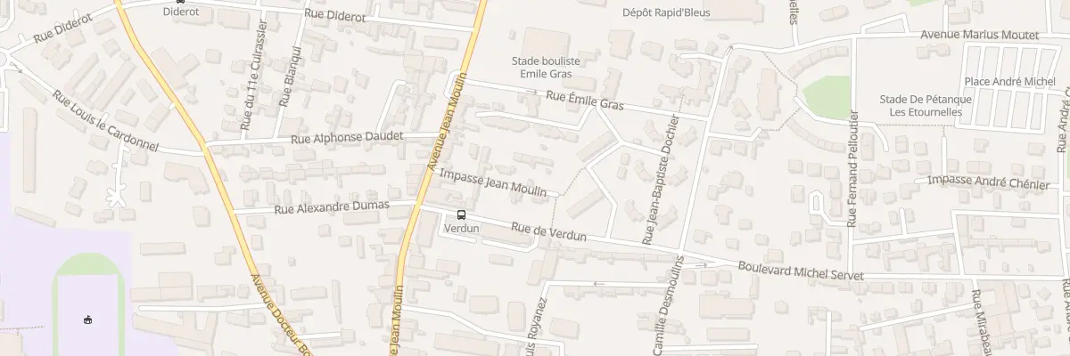 Plan du 2B Imp Jean Moulin à Romans-sur-Isère
