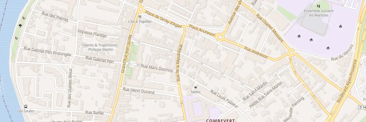 Plan du 39 Rue de la République à Bourg-de-Péage