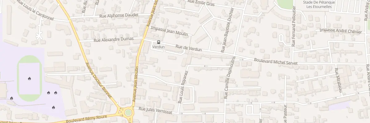 Plan du 14 Rue Louis Royanez à Romans-sur-Isère