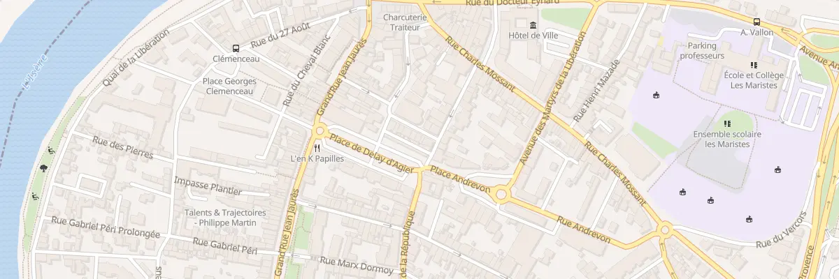Plan du 9001 Rue Pierre Vernet à Bourg-de-Péage
