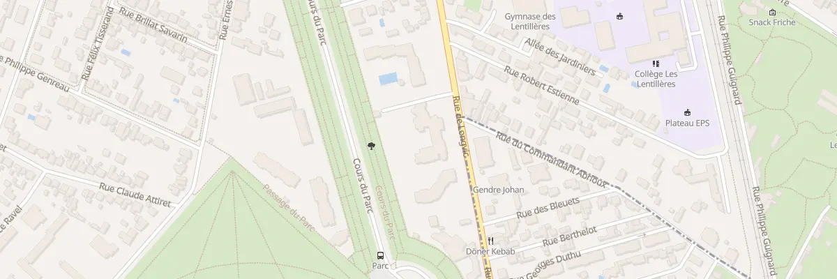 Plan du 148 Rue de Longvic à Dijon