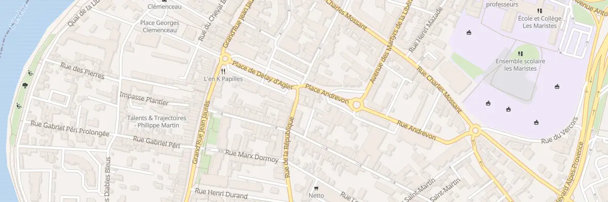 Plan du 35 Rue de la République à Bourg-de-Péage