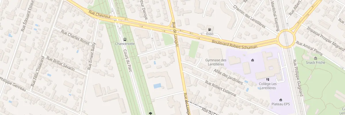 Plan du 130 Rue de Longvic à Dijon