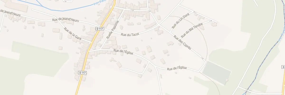 Plan du 7 Rue de l’Eglise à L’Isle-en-Rigault