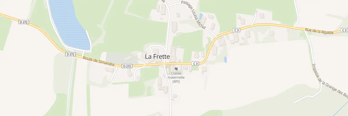 Plan du 5113 Le Bourg à La Frette
