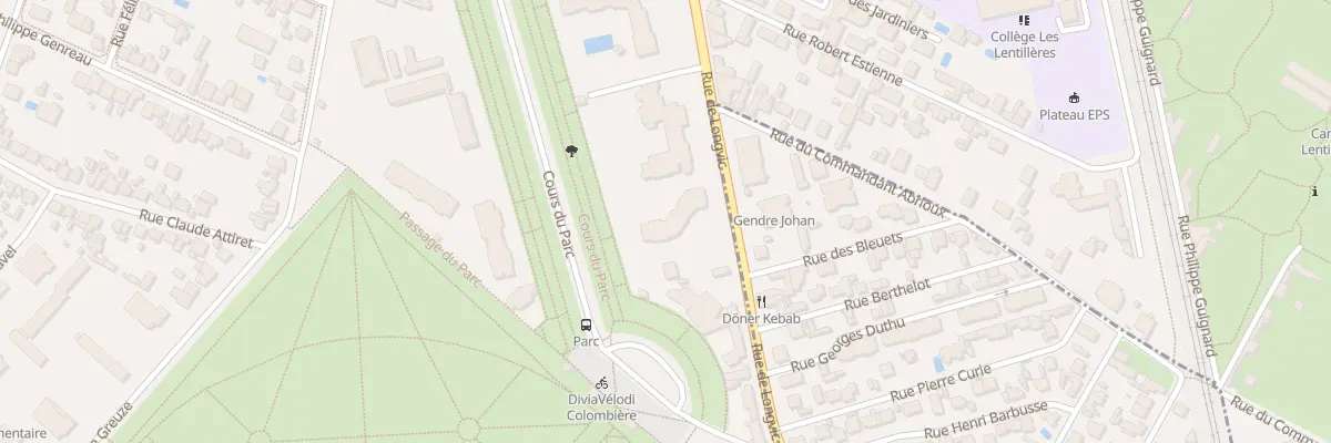 Plan du 150 Rue de Longvic à Dijon
