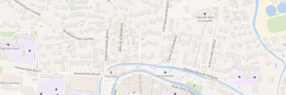 Plan du 133A Av Fabre de Sérignan à L’Isle-sur-la-Sorgue