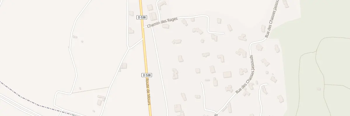 Plan du 95 Che Babos à Peyrins