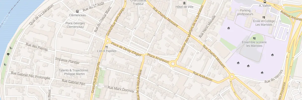 Plan du 27 Rue de la République à Bourg-de-Péage