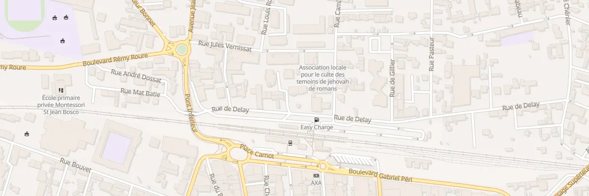 Plan du 36 Rue de Delay à Romans-sur-Isère
