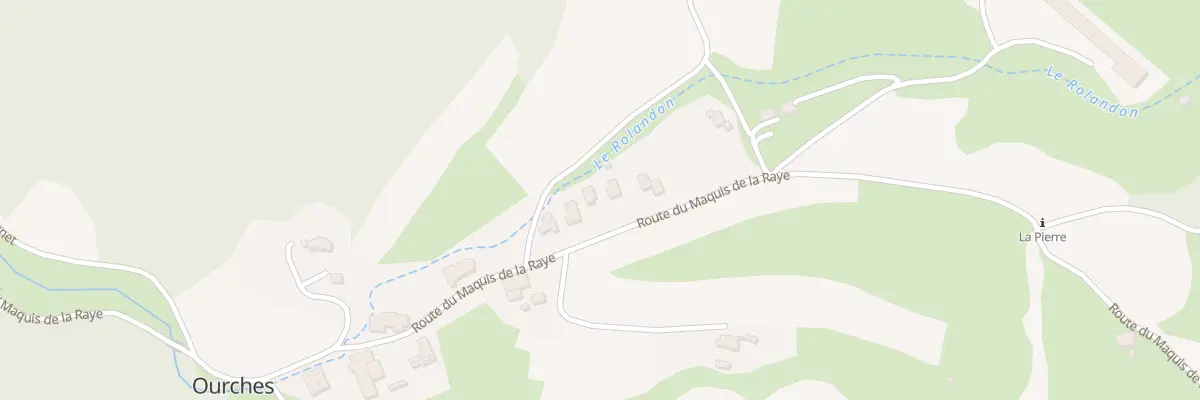 Plan du 765A Rte du Maquis de la Raye à Ourches